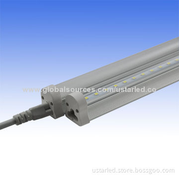 9W T5 SMD2835 Integrated LED Tubes, 2ft, 0.6m, Replaces 22W Traditional Lamp, Power Factor of >0.98